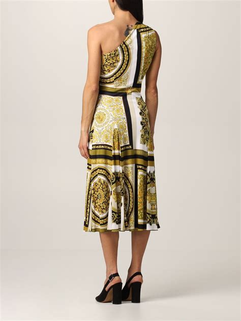 campioncini versace donne|versace one shoulder dress.